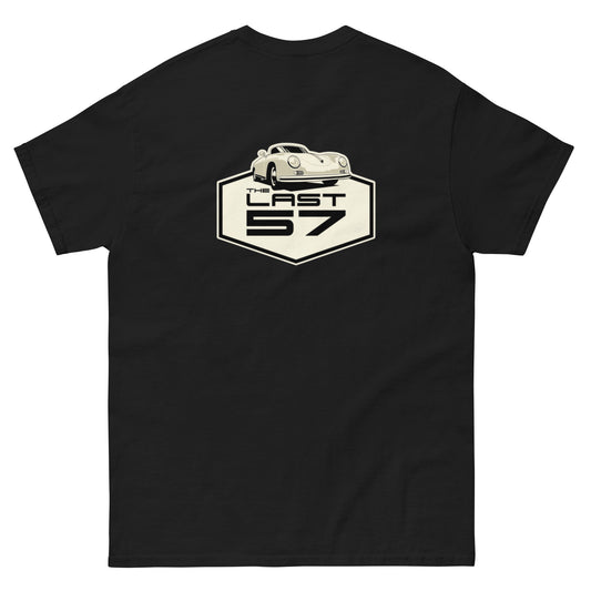 The Last 57 - Black tee, logo on back